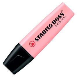 Stabilo Marcador Fluorescente Boss Original Rosado Pastel - Pack de 10 unidades con Tecnología Antisecado hasta 4h (10 Unidades) Precio: 9.89000034. SKU: B1F5YQFY5C