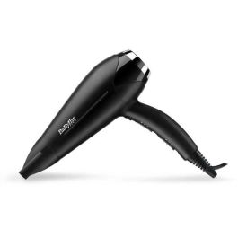 Babyliss D572DE Secador de Pelo Turbo Smooth 2200W con Tecnología Iónica Anti-Encrespamiento, Difusor Grande y Boquilla Concentradora