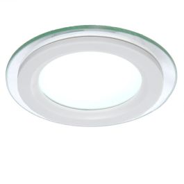 Foco Downlight LED 6W 600Lm 4200K Circular Cristal Ø95Mm 40.000H [GR-MB01-6W-O-W]