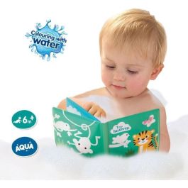 SES Creative Libro de Baño Mágico de Coloración al Agua - Revela Historias y Animales para Niños +3 Años