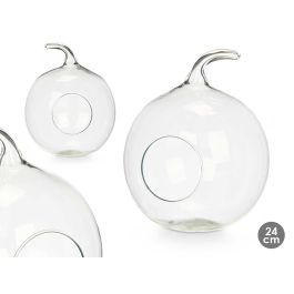 Manzana Cristal Con Agujero 24Cm Giftdecor Manzana Cristal Con Agujero 24Cm Giftdecor