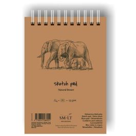 Bloc Para Bocetos Smiltainis Con Espiral Papel Kraft Habana Din A4 80 Hojas 135 Gr. (Set de 5) Bloc Para Bocetos Smiltainis Con Espiral Papel Kraft Habana Din A4 80 Hojas 135 Gr. (Set de 5) Precio: 56.49999992. SKU: B1AR7XS2HH