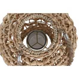 Portavela Balines DKD Home Decor Natural 28 x 64 x 28 cm