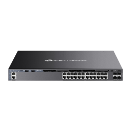 TP-Link Omada SG6428XHP switch Gestionado L3 Gigabit Ethernet (10/100/1000) Energía sobre Ethernet (PoE) 1U Negro Precio: 2344.78999975. SKU: B12LAX8PVK