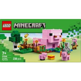 Juego de construccion la casa-cerdo bebé lego minecraft Juego de construccion la casa-cerdo bebé lego minecraft