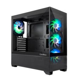 Caja Semitorre ATX CoolBox COO-CHA-GA250-0 Negro Tower Precio: 75.68999999. SKU: B1BY8VDGHK