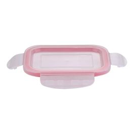 San Ignacio Fiambrera hermética cristal Toledo 450 ml - Táper de vidrio borosilicado con tapa de plástico PP