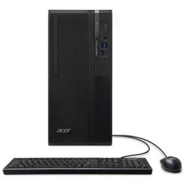 Acer DT.R1PEB.006 PC Midi Tower Veriton VS2720G Intel Core i3-14100 8 GB DDR5 RAM 512 GB SSD WiFi 6E Bluetooth Negro