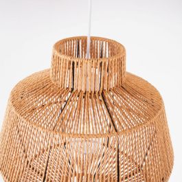 Lámpara Colgante Barishal Cuerda Natural SKD-P80013. Ideal para Salón, Comedor, Restaurante. Base E27 para Ambiente Cálido y Fresco.