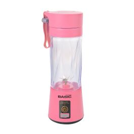 Basic Home Exprimidor Portátil Recargable 420M Basic - Dimensiones: 8.5 cm de ancho x 24.5 cm de alto x 8.5 cm de largo, Peso: 19.42 kg (9 Unidades)