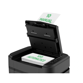 Q-connect Destructora de Documentos 120 H Auto / 10 H Manual, Corte Partículas P-4
