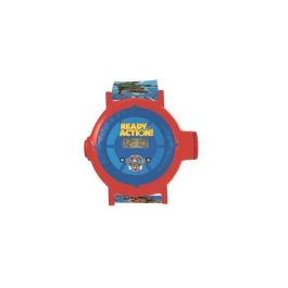 Lexibook Dmw050Pa Reloj Digital Patrulla Canina con Proyector de 20 Imágenes, Envía Mensajes Codificados, Pulsera Ajustable para Niños +3 Años