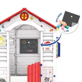 Chicos Casita Pizarra Country Cottage: Casa de Juegos Infantil para Niños a partir de 2 años