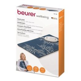 Beurer HK-35 Almohadilla Electrónica Calefactora (30x40 cm) con Control de Temperatura y Calentamiento Rápido para Alivio Muscular y de Espalda