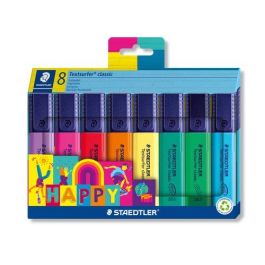 Staedtler Marcador Fluorescente Textsurfer Classic Happy Line, Tinta Pigmentada, Secado Rápido, Blíster 8 Unidades Precio: 7.49999987. SKU: B19ZSHQQNY