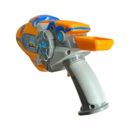 Bizak Pistola Slugterra Eli's Blaster, Mecanismo Aire Presurizado, Disparo 9 Metros, Incluye 3 Dardos, Edad +4 Años