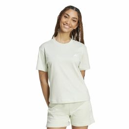 Camiseta de Manga Corta Mujer Adidas Essentials Small Logo Verde