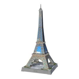 Ravensburger Puzzle 3D Torre Eiffel con Luz LED, 216 Piezas, a partir de 8 años