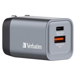 Cargador de Pared Verbatim 32200 35 W Gris Negro/Gris (1 unidad) Cargador de Pared Verbatim 32200 35 W Gris Negro/Gris (1 unidad)