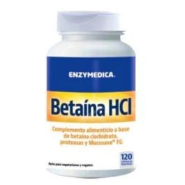 ENZYMEDICA Betaina HCl con Proteasas y Mucosave FG 1300mg, Soporte Digestivo Vegano, 120 Cápsulas Precio: 33.4999995. SKU: B1FKBCP2P6