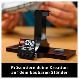 LEGO Star Wars Nave de Asalto Clase Acclamator 75404 450 Piezas