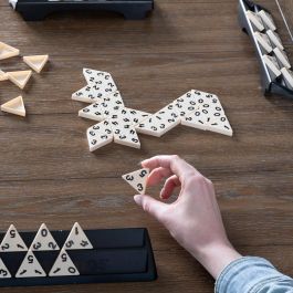 Bizak Juego Triominos Original - Juego de Mesa Familiar de Dominó Triangular, Variación del Clásico, Edad Mínima 3 Años