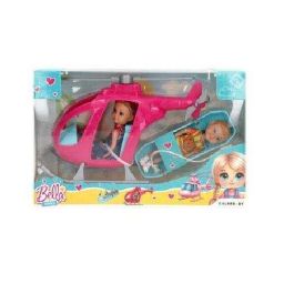 Color Baby Muñeca Bella 14cm Muñeco 22cm Helicóptero y Accesorios Precio: 11.49999972. SKU: B1D4NDCZEF