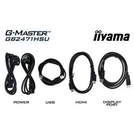 iiyama GB2471HSU-B1 Monitor Gaming 23.8" FHD Fast IPS 0.3ms MPRT 240 Hz USB-C Negro