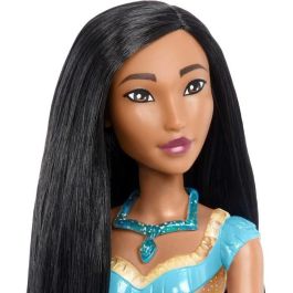 Mattel Hlw07 Muñeca Articulada Princesa Pocahontas Disney Princess, con conjunto de ropa brillante, collar y zapatos +3 años Mattel Hlw07 Muñeca Articulada Princesa Pocahontas Disney Princess, con conjunto de ropa brillante, collar y zapatos +3 años