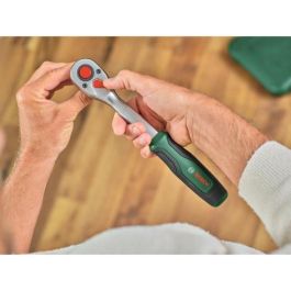 Bosch BOS4053423254150 Juego de Trinquete 57 Piezas 1/4 + 1/2 para Bricolaje, 55 Accesorios Alto Torque con Estuche de Transporte Bosch BOS4053423254150 Juego de Trinquete 57 Piezas 1/4 + 1/2 para Bricolaje, 55 Accesorios Alto Torque con Estuche de Transporte