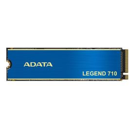 Adata SSD LEGEND 710 2TB NVMe M.2 2280 PCIe Gen3 x4 - Hasta 2.400MB/s Lectura, 1.800MB/s Escritura - Modelo ALEG-710-2TCS
