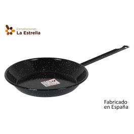Sartén Llana Bordonada 28 cm Jaspeada - La Estrella (10 Unidades)