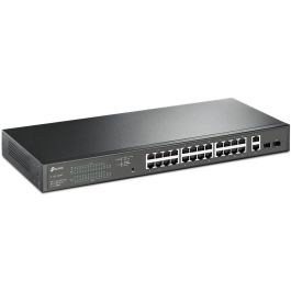 TP-Link TL-SG1428PE Conmutador Gigabit 28 Puertos, 24 PoE+, 250W, 2 SFP, Montaje en Rack