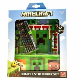 Set de papelería minecraft con 12 articulos. 29.5 x 25 x 3 cm. Set de papelería minecraft con 12 articulos. 29.5 x 25 x 3 cm.