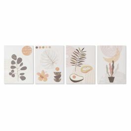 Cuadro Scandi DKD Home Decor Beige 1.8 x 40 x 30 cm (4 Unidades) Precio: 8.68999978. SKU: B1JMHEYRHR