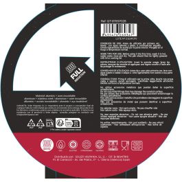 Sartén de aluminio forjado 28 cm Full Spiral Quttin (4 Unidades) Sartén de aluminio forjado 28 cm Full Spiral Quttin (4 Unidades)