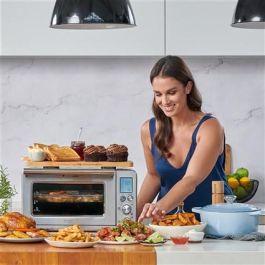 Sage SOV860BSS4EEU1 Horno de Aire Smart Air Fryer con 10 Funciones de Cocina
