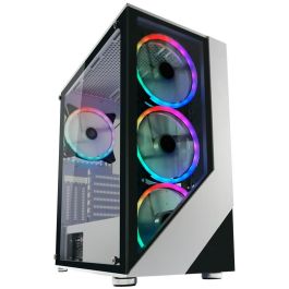 LC-Power 803W RGB Caja Gaming PC Midi Tower ATX/Micro ATX/Mini-ITX Negra/Blanca con Ventana Lateral de Cristal Templado Precio: 107.49999975. SKU: B1BW9BXJTF