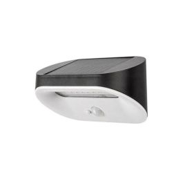 RABALUX RAB-77006 Aplique Exterior Solar Brezno LED 3.2W 145Lm 4000K Luz Blanca Natural Sensor Movimiento IP44 Negro Moderno RABALUX RAB-77006 Aplique Exterior Solar Brezno LED 3.2W 145Lm 4000K Luz Blanca Natural Sensor Movimiento IP44 Negro Moderno