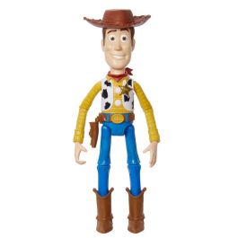 Mattel Hfy26 Figura de Acción Muñeco Woody Toy Story Disney Pixar Grande Más de 30cm con 13 Articulaciones Móviles para Niños +3 Años
