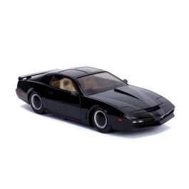 Coche de metal fantástico kitt con luz escala 1:24 30x15x11 cm Coche de metal fantástico kitt con luz escala 1:24 30x15x11 cm