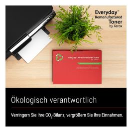 Xerox Everyday Cartucho de Tóner Cyan para HP LaserJet Pro 300-400 Color M351A M375Nw M451Dn Dw Nw CE411A 305A