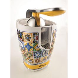 Ariete Exprimidor Positano de diseño retro, acabado en metal, con 2 conos para zumos saludables Ariete Exprimidor Positano de diseño retro, acabado en metal, con 2 conos para zumos saludables