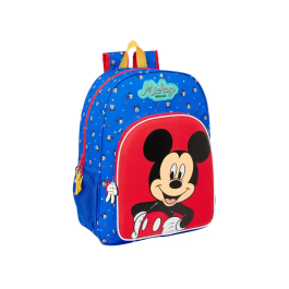 Mochila Escolar Mickey Mouse Clubhouse Good day Azul 33 x 42 x 14 cm Precio: 16.89000038. SKU: B16RYRGDV6