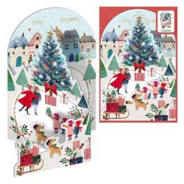 Christmas Dohe Escenas Desplegables 115X170 Patinando 6 unidades Precio: 16.50000044. SKU: B1JCWFF74D