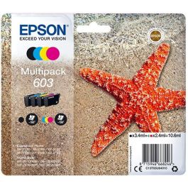EPSON tinta MultiPack Std Estrella de mar 4 tintas 603 No Tag Multi Precio: 41.50000041. SKU: B1B3GHD3FS