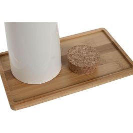 Aceitera Basicos DKD Home Decor Blanco Natural 12 x 18 x 20.6 cm Set de 3