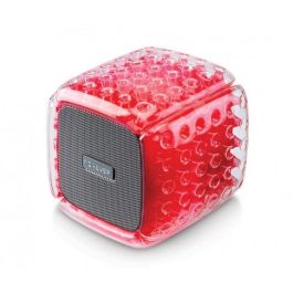 Forever Altavoz Bluetooth BumpAir BS-700, Bluetooth 5.0, IPX6 Impermeable, 5W, RGB Light, Rojo