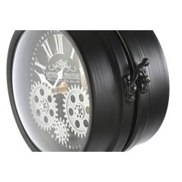 Reloj Sobremesa Loft DKD Home Decor Negro Blanco 17 x 40.5 x 18 cm