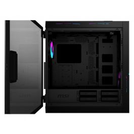 MSI MPG SEKIRA 500X Caja PC Midi Tower Negra con Ventana Lateral y RGB - Gaming ATX, EATX, micro ATX, Mini-ITX